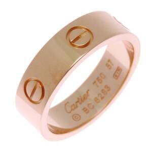 CARTIER Authentic Gold Love Ring #57